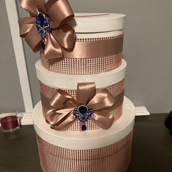 Customize card box for wedding cards